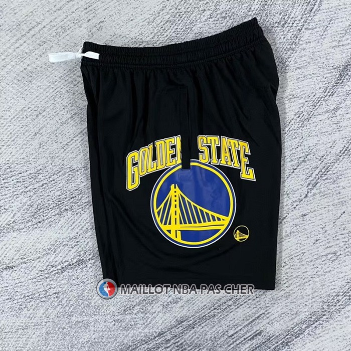 Short Golden State Warriors Big Logo Just Don Noir